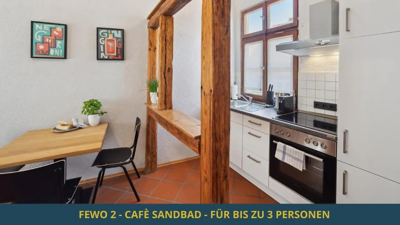 Neu Sandapart34 Fewo Cafe Sandbad Bis 3 Personen Bamberg Apartment